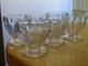BACCARAT 6 ANCIENS VERRES A APERITIF EN CRISTAL MODELE CHARMES ht 6 cm lot n&deg;1