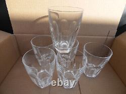 BACCARAT 6 ANCIENS VERRES A Whisky Orangeade CRISTAL MODELE DAVOUST