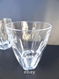 BACCARAT 6 ANCIENS VERRES A Whisky Orangeade CRISTAL MODELE DAVOUST