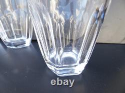 BACCARAT 6 ANCIENS VERRES A Whisky Orangeade CRISTAL MODELE DAVOUST