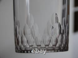 BACCARAT 6 ANCIENS VERRES VIN BLANC CRISTAL GOBELET RICHELIEU ht 7 cm 10 cls