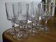 BACCARAT 6 ANCIENS VERRES VIN ROUGE CRISTAL MODELE RICHELIEU ht 12,2 cm lot n°2