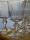 BACCARAT 7 ANCIENS VERRES A VIN CRISTAL MODELE RENAISSANCE ht 12 cm 11 cls