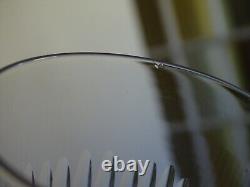 BACCARAT 7 ANCIENS VERRES A VIN CRISTAL MODELE RENAISSANCE ht 12 cm 11 cls