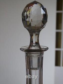 BACCARAT ANCIENNE CARAFE A LIQUEUR EN CRISTAL MODELE EPRON époque 1920