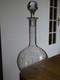 BACCARAT ANCIENNE CARAFE A VIN CRISTAL GRAVURE ART NOUVEAU MOD FOUGERES 84 cls
