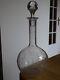 BACCARAT ANCIENNE CARAFE A VIN CRISTAL GRAVURE ART NOUVEAU MOD FOUGERES 84 cls