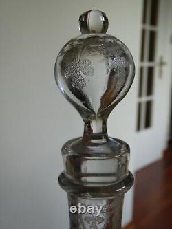 BACCARAT ANCIENNE CARAFE A VIN CRISTAL MODELE CHABLIS époque 1920