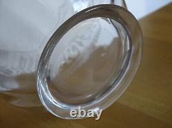 BACCARAT ANCIENNE CARAFE A VIN CRISTAL MODELE CHABLIS époque 1920