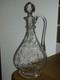 BACCARAT ANCIENNE CARAFE A VIN CRISTAL MODELE GRAVURE circa 1900