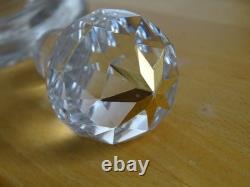 BACCARAT ANCIENNE CARAFE A VIN CRISTAL MODELE GRAVURE circa 1900