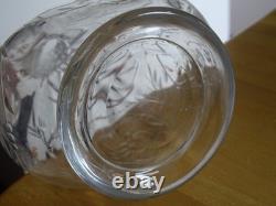 BACCARAT ANCIENNE CARAFE A VIN CRISTAL MODELE GRAVURE circa 1900