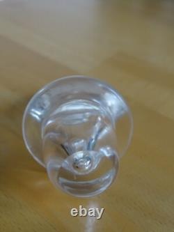 BACCARAT ANCIENNE CARAFE A VIN CRISTAL MODELE GRAVURE circa 1900