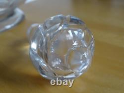 BACCARAT ANCIENNE CARAFE A VIN CRISTAL MODELE GRAVURE circa 1900 ht 30 cm