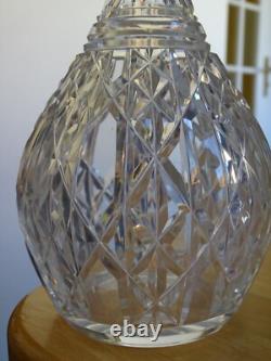 BACCARAT ANCIENNE CARAFE A VIN EN CRISTAL MODELE JUIGNE époque 1950, signée