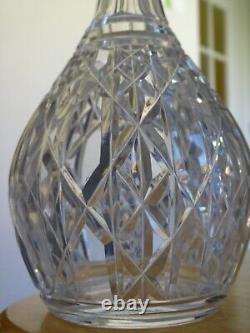 BACCARAT ANCIENNE CARAFE A VIN EN CRISTAL MODELE JUIGNE époque 1950, signée