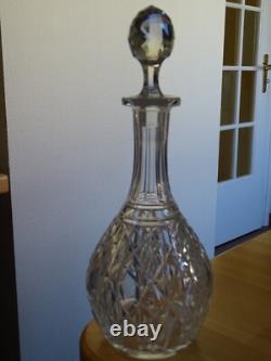 BACCARAT ANCIENNE CARAFE A VIN EN CRISTAL MODELE JUIGNE époque 1950, signée