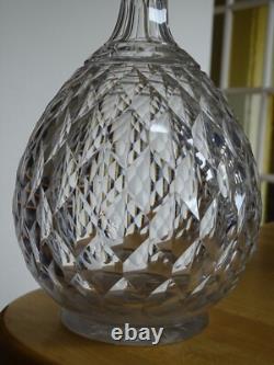 BACCARAT ANCIENNE CARAFE A VIN EN CRISTAL MODELE JUVISY époque 1920