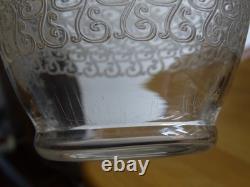 BACCARAT ANCIENNE CARAFE A VIN EN CRISTAL MODELE ROHAN époque 1920