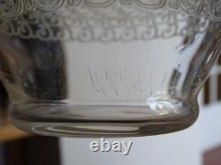 BACCARAT ANCIENNE CARAFE A VIN EN CRISTAL MODELE ROHAN époque 1920