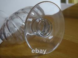 BACCARAT ANCIEN VASE EN CRISTAL ht 21 cm