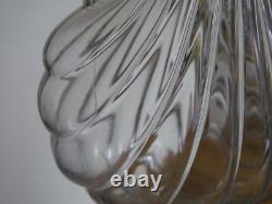 BACCARAT ANCIEN VASE EN CRISTAL ht 21 cm