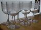 BACCARAT ATHENIENNE 7742 FORME 6079 6 ANCIENS VERRES APERITIF CRISTAL 10,5 cm
