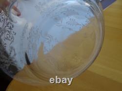 BACCARAT CRISTAL ANCIENNE CARAFE A VIN MODELE GRAVURE NAPOLEON 3 ht 30 cm