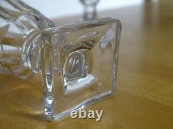 BACCARAT CRISTAL MOULER 4 ANCIENS PETITS VERRES POUR CAVE LIQUEUR 19 EME 7,3 cm