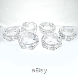 BACCARAT Coupelles anciennes en cristal Série de 6 coupes Service HARCOURT