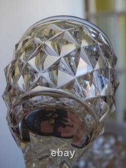 BACCARAT LE CREUSOT 6 ANCIENS VERRES A VIN BLANC APERITIF CRISTAL 19 EME 11,2 cm