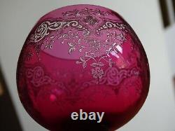 BACCARAT RARE ANCIEN VERRE A VIN DU RHIN ROEMER CRISTAL MODELE MEDICIS 19,5 cm