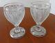 BACCARAT. Verres Anciens Cristal Modèle MARABOUT 1833. MARABOUT Vintage Glasses