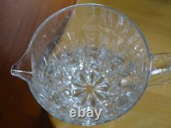 BAYEL 1 ANCIEN BROC CRUCHE PICHET A JUS CRISTAL MODELE VILLARI ht 20 cm