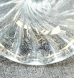 (B) Magnifique Ancien Grand Chandelier Bougeoirs Cristal Baccarat Signé Top+++