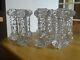 Baccarat 11 Anciens Portes Couteaux Cristal Mouler Rosaces Multiples Fin 19 Eme