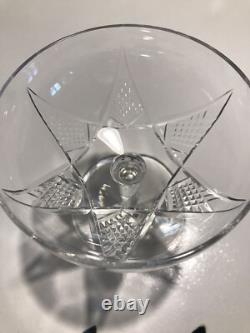Baccarat 4 Anciennes Coupes À Champagne Cristal Modèle Epron