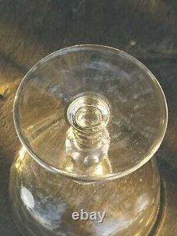 Baccarat 4 coupes à champagne en Cristal taillé XIXeme Ancienne