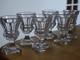 Baccarat 6 Anciens Petits Verres Pour Cave Liqueur Cristal Nap III 19 Eme
