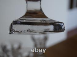 Baccarat 6 Anciens Petits Verres Pour Cave Liqueur Cristal Nap III 19 Eme