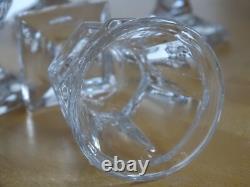 Baccarat 6 Anciens Petits Verres Pour Cave Liqueur Cristal Nap III 19 Eme