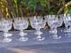 Baccarat 6 Coupes à Champagne en Cristal Taillé XIXeme, Anciennes
