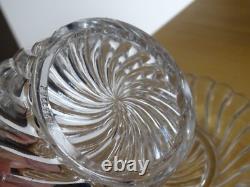 Baccarat Ancien Beurrier Confiturier Cristal Mouler Modele Bambou Signer Baccarat Ancien Beurrier Confiturier Cristal Mouler Modele Bambou Signer