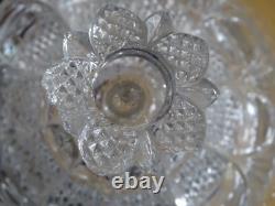 Baccarat Ancien Pot Compotier Ou Drageoir Cristal Mouler Modele Marabout 1840