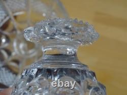 Baccarat Ancien Pot Compotier Ou Drageoir Cristal Mouler Modele Marabout 1840