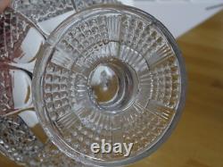 Baccarat Ancien Pot Compotier Ou Drageoir Cristal Mouler Modele Marabout 1840