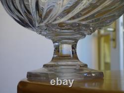 Baccarat Ancien Pot Compotier Ou Drageoir En Cristal Service Ss Charles X