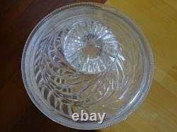 Baccarat Ancien Pot Compotier Ou Drageoir En Cristal Service Ss Charles X