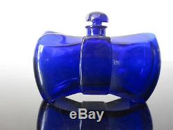 Baccarat Ancien flacon de parfum bleu