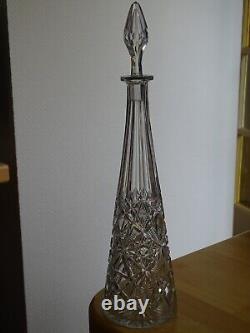 Baccarat Ancienne Carafe A Aperitif En Cristal Tailler Modele Lagny